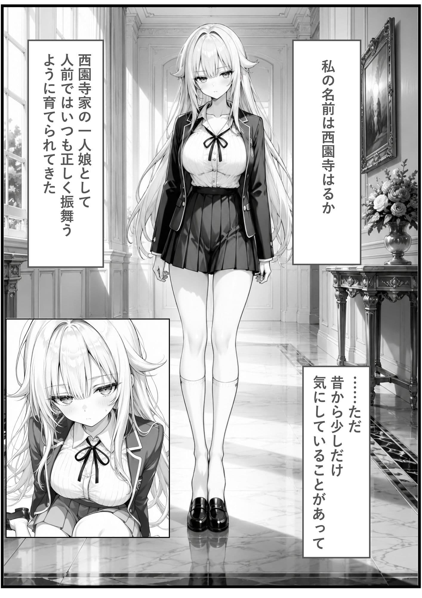 目つきの悪いジト目お嬢様に催●指導は効果ばつぐん！ サンプル1