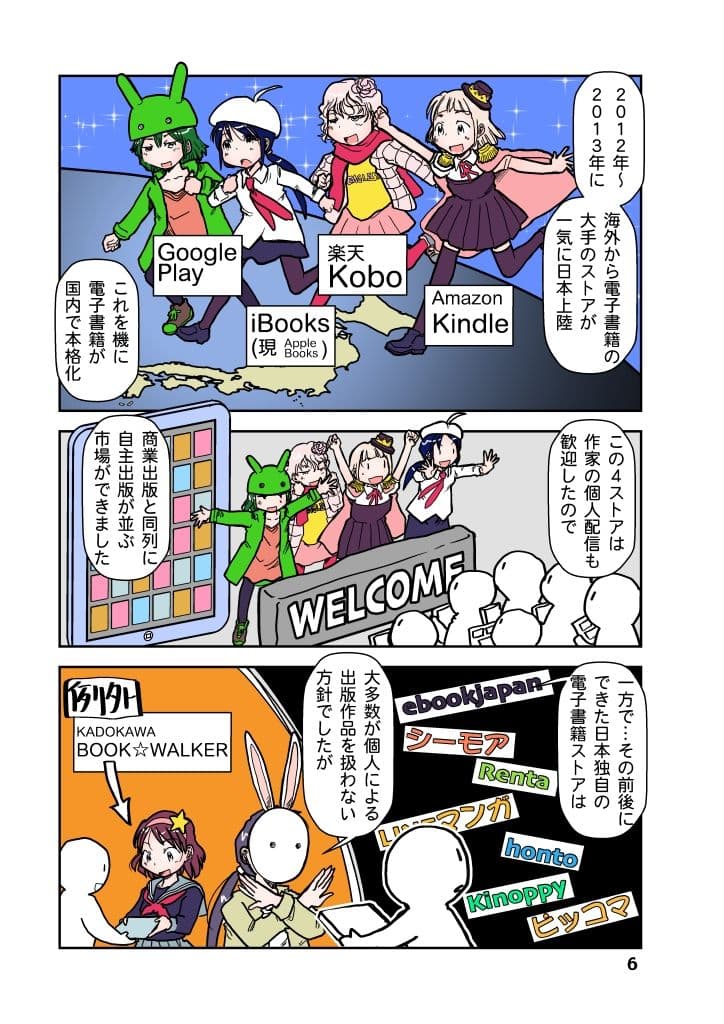 商業出版と自主出版を比較考察してみたら  創作同人電子書籍のススメ2026年 サンプル6