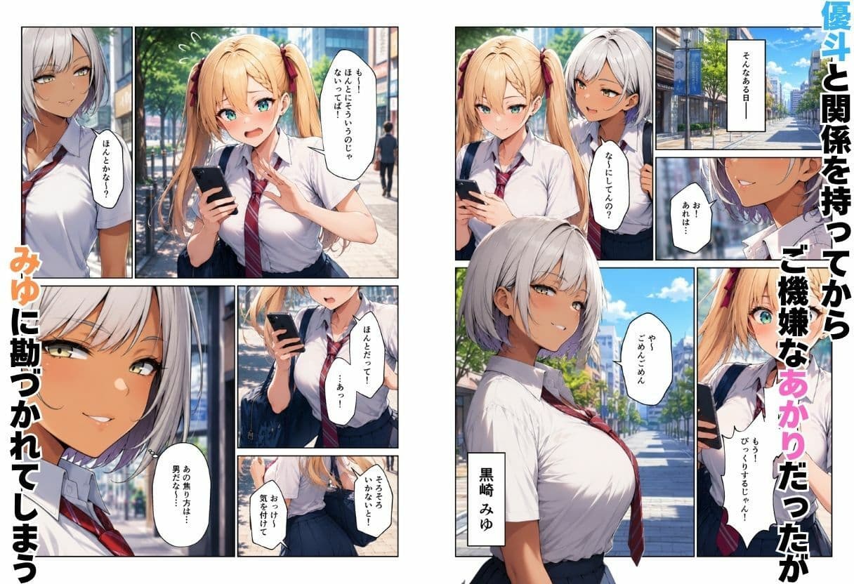 ギャル達とパパ活ハーレムセフレ化してイチャラブエッチ！ サンプル7