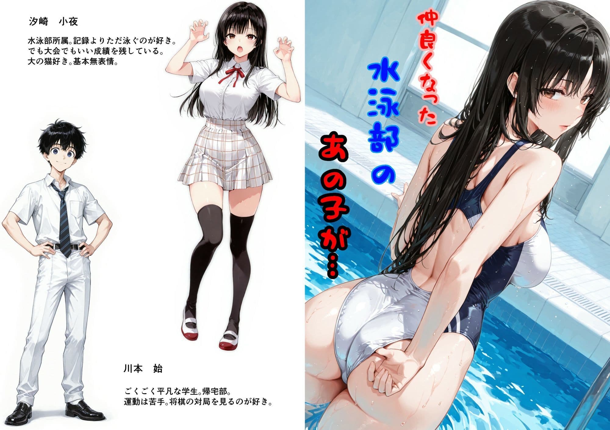 仲良くなった水泳部のあの子が… サンプル1