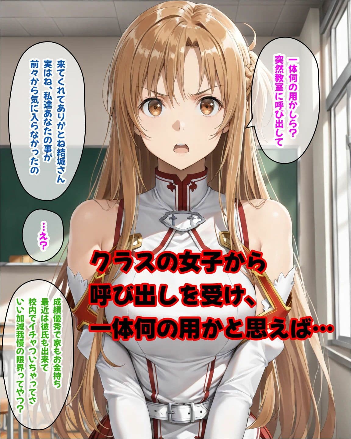 ア〇ナがカメラの前で寝取られSEX「絶対にキ〇ト君には見せないで！」 サンプル1