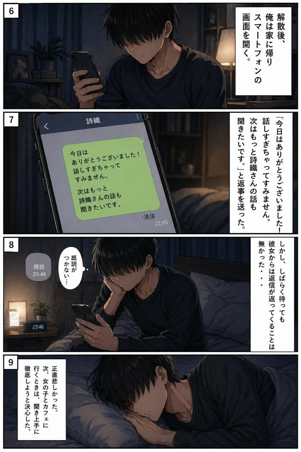 エ〇能力を解放したら最高の夢が見れた件 2（マッチングアプリの大人しめの黒髪ショートカット編） サンプル5