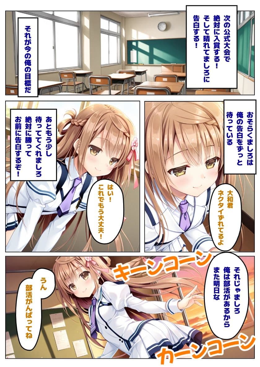 【彼女と俺の恋〇日常】ましろ色の恋は黒ずんで サンプル4