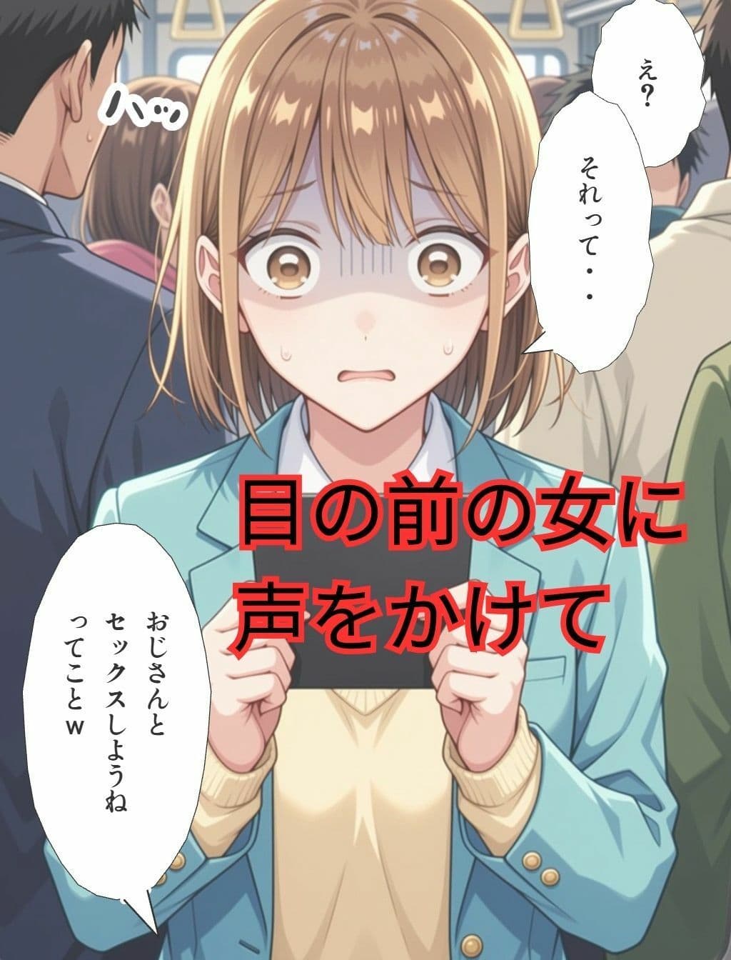 弱者男性救済法（鹿●千夏編） サンプル2
