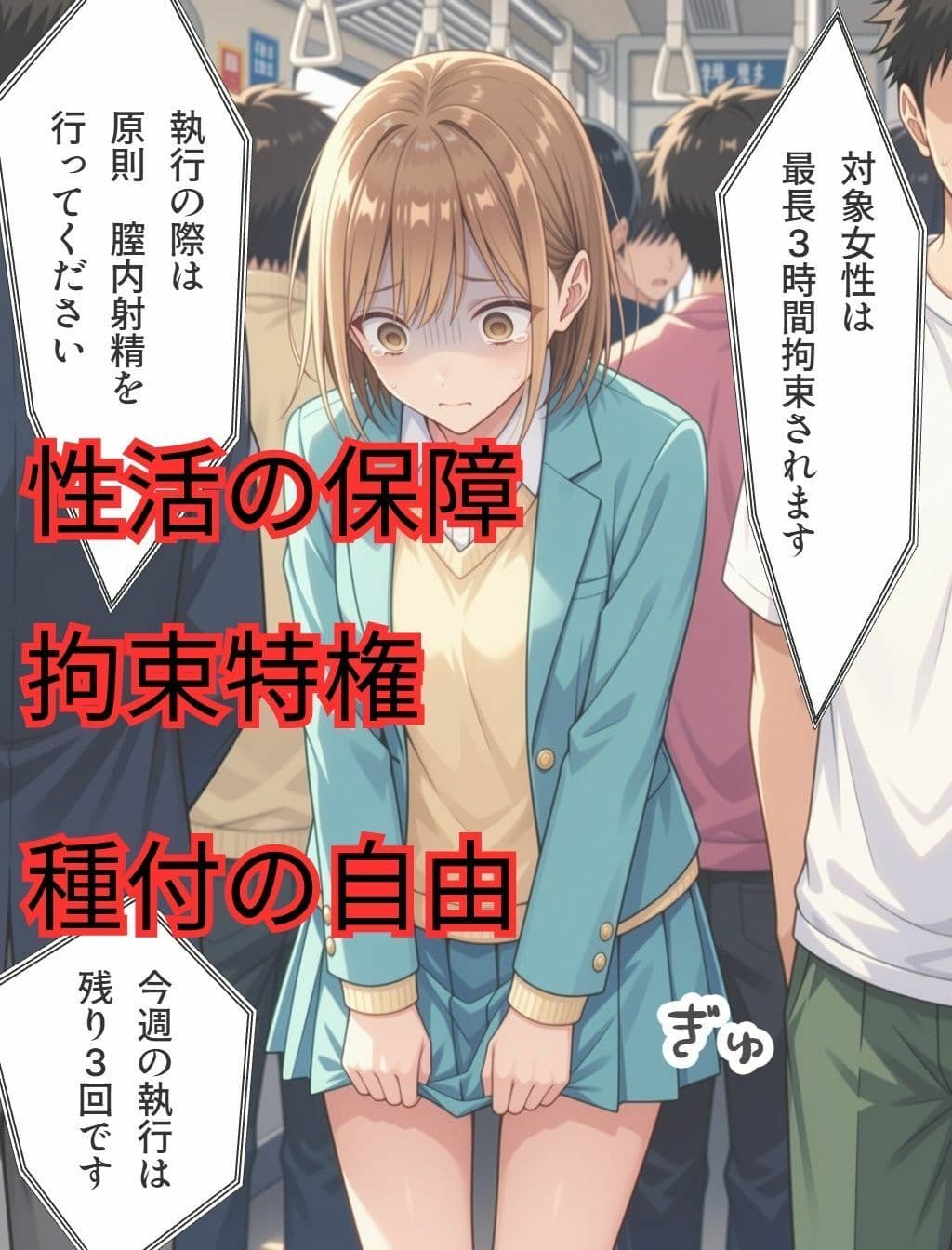 弱者男性救済法（鹿●千夏編） サンプル5