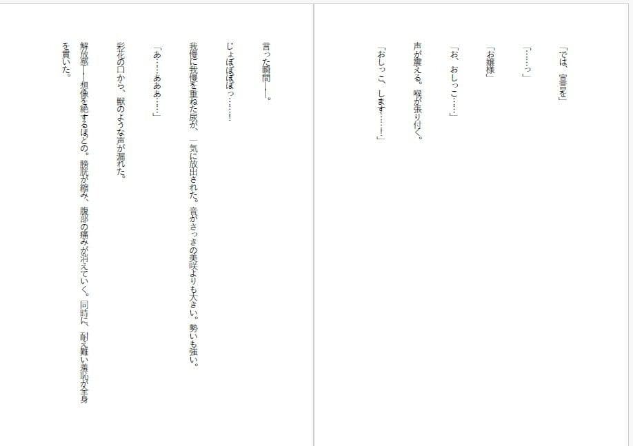 傲慢令嬢を肉便器に変える1ヶ月 サンプル3