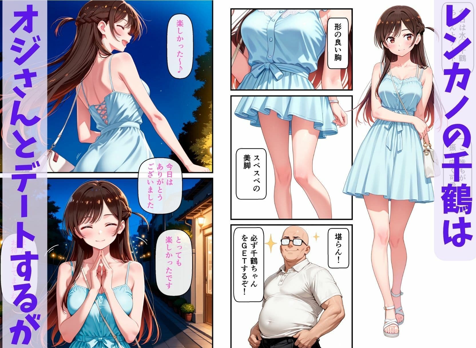 水◯千鶴を洗脳して催●彼女にした サンプル1