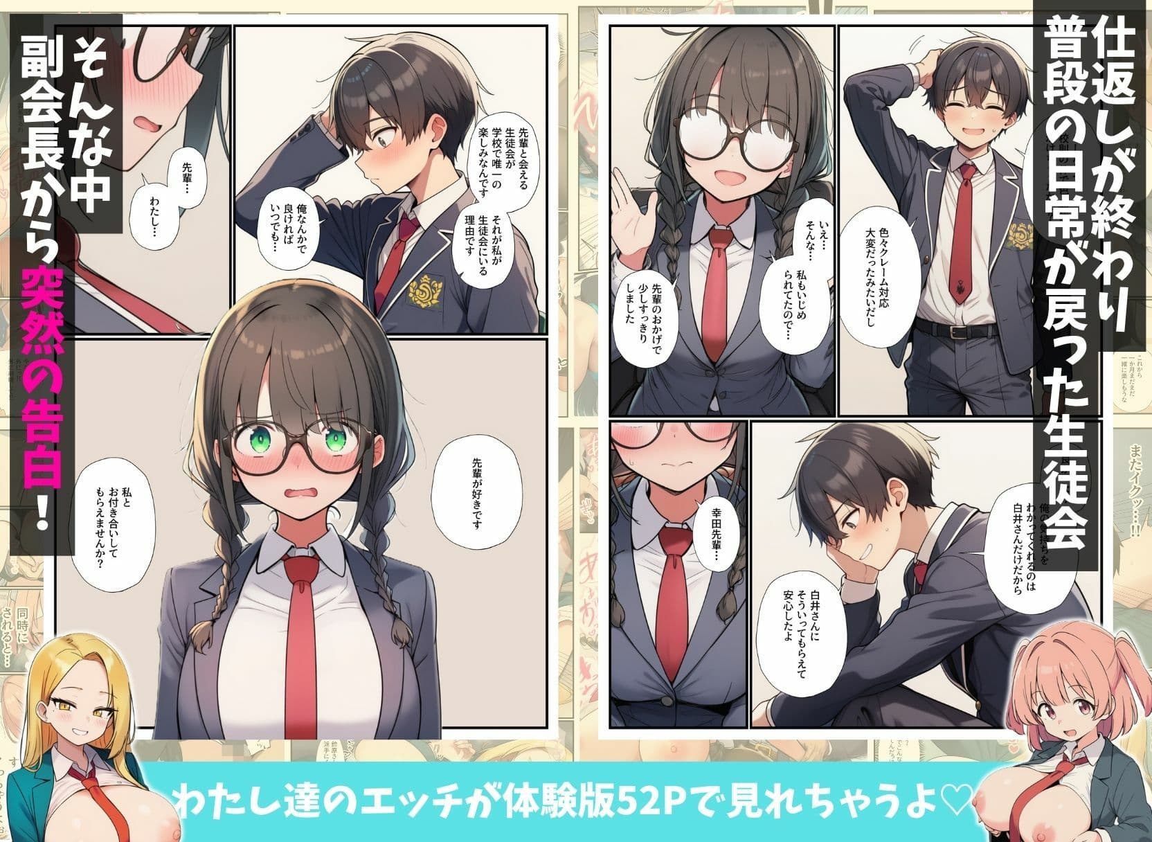 〜名ばかり生徒会長の逆襲〜陰キャの俺をいじめてきた一軍ギャル達を絶対服従させ学園ハーレムを築くまで サンプル7