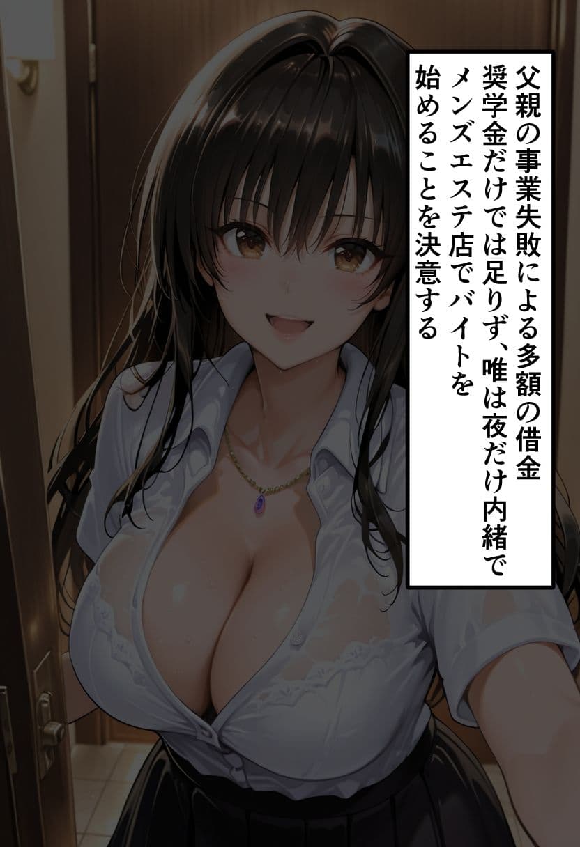 To LOVEる 古◯川唯の秘密メンエスバイト〜ツンツン生徒会長が快楽に負けて種付けされる〜 サンプル2