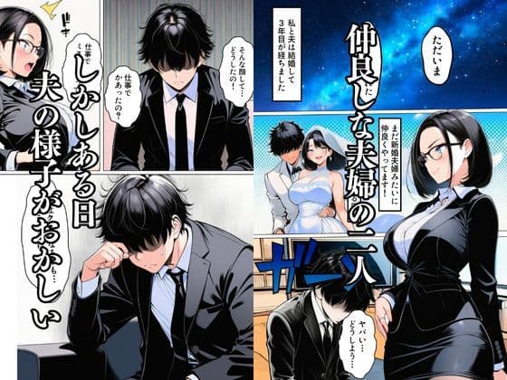 夫のミスを庇うために美人妻は部長のデカチンで子宮イキする話 サンプル1