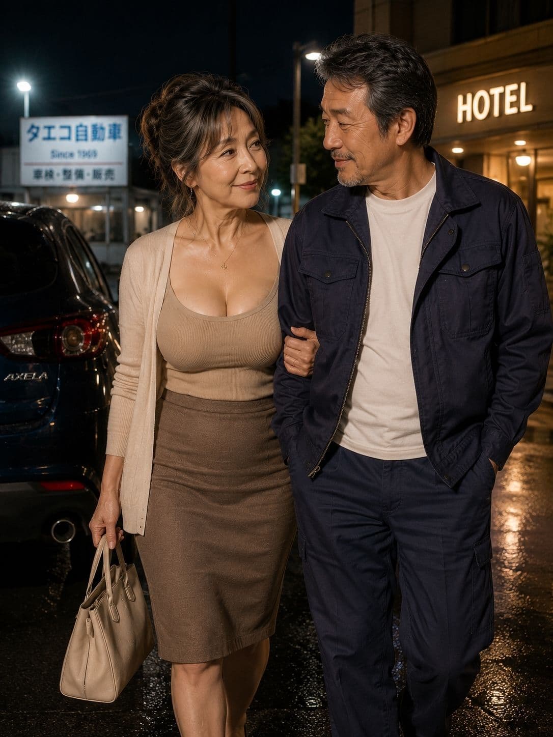 妙子（タエコ）と弘（ヒロム）14  車屋のタエコさん  それは買い物の帰り道だった サンプル3