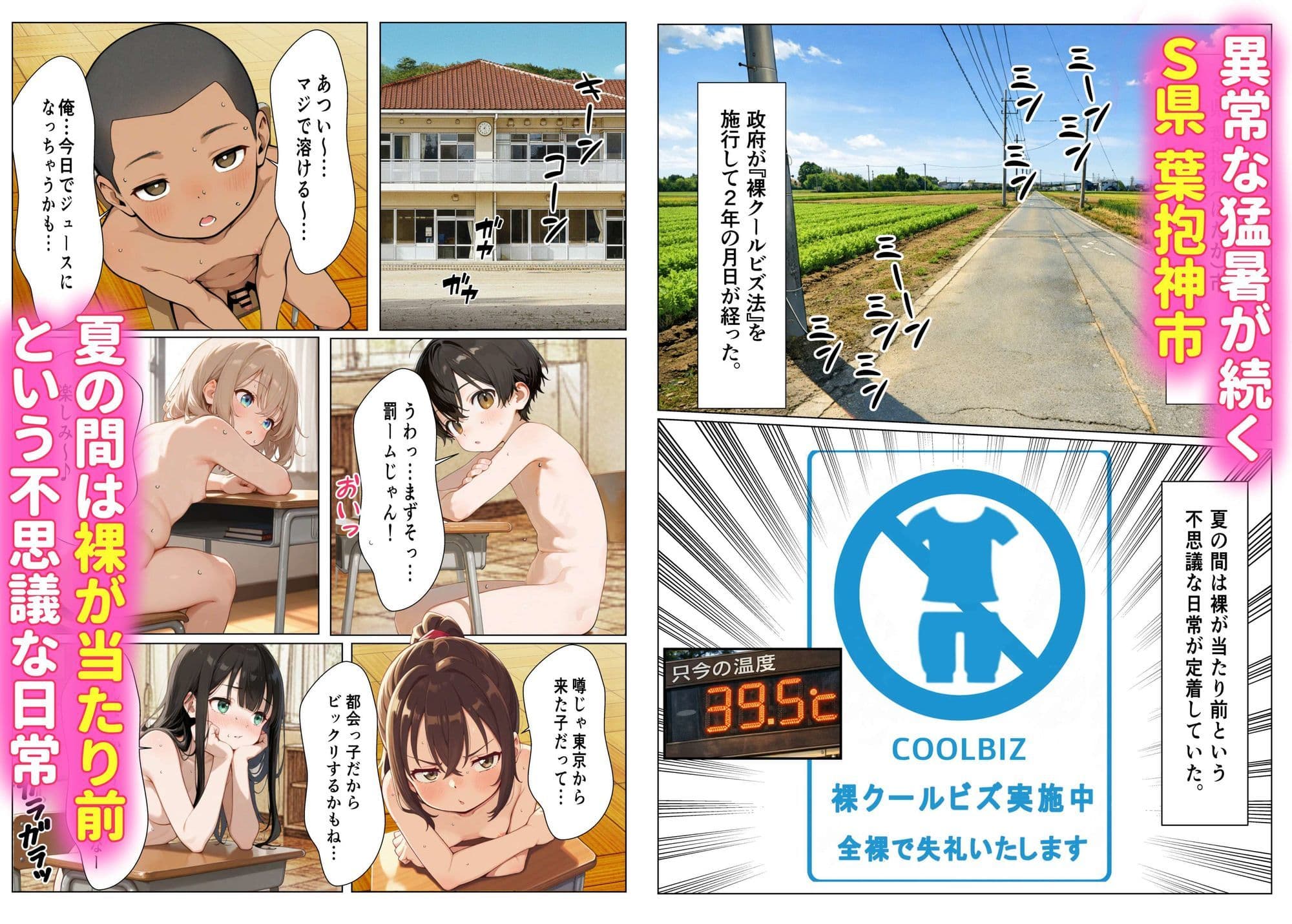 S県H市 裸クールビズ1＆2 合本版 サンプル1