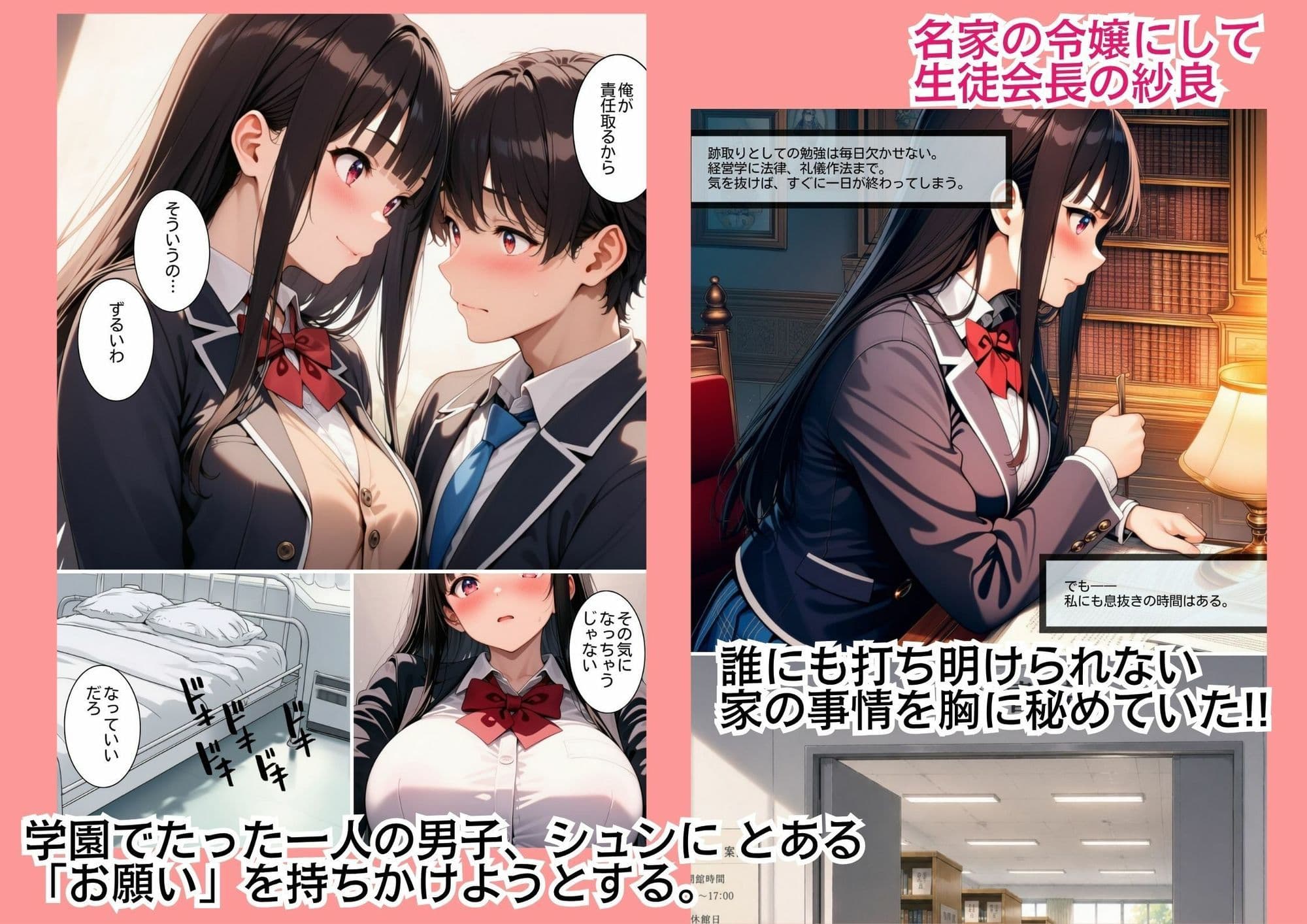 俺だけ男子の種付け共学デビュー！〜ギャルとお嬢様は処女のくせにめちゃくちゃエロかった〜 サンプル6