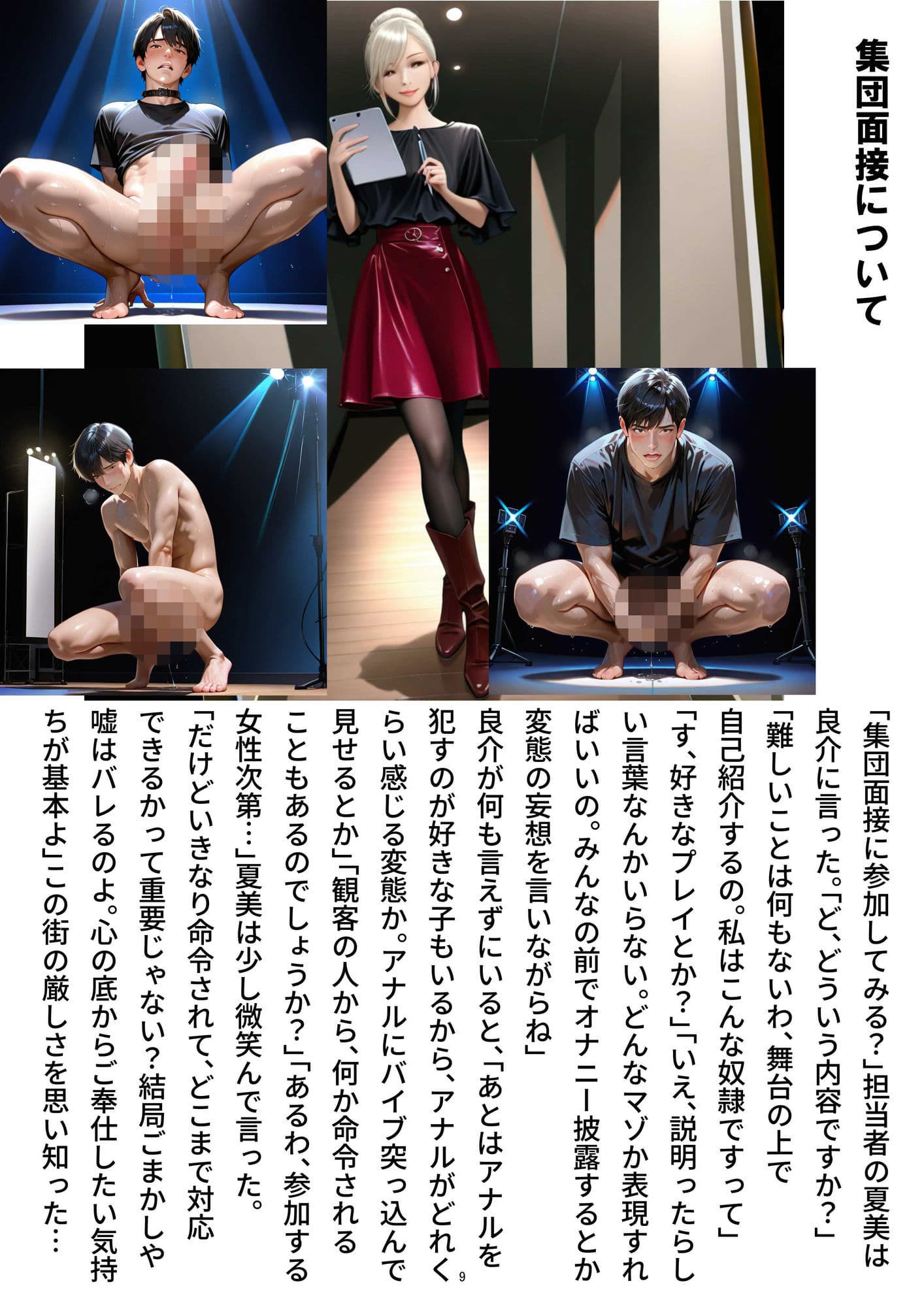 絶対服従都市   〜S女性がM男性を支配する街〜  VOL.1 サンプル3