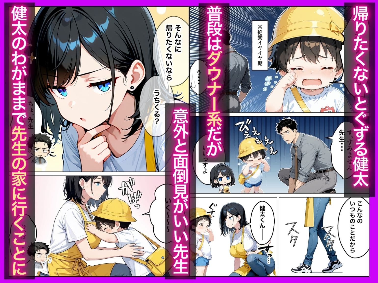 バツイチ子持ちの俺が見た目120点のツンデレダウナー保育士に本能剥き出しで種付けした話 サンプル2