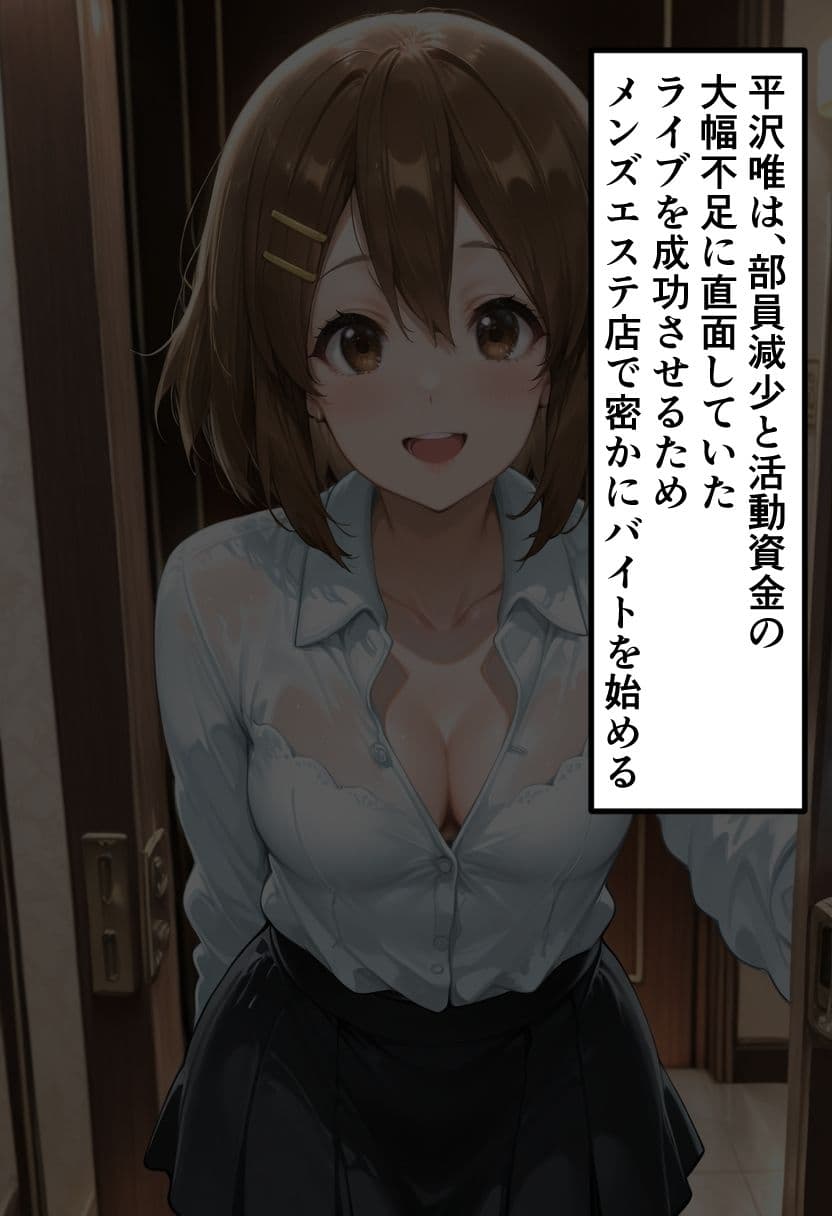 け◯おん】平◯唯のメンエスバイト バンド存続のために甘ご奉仕 サンプル2