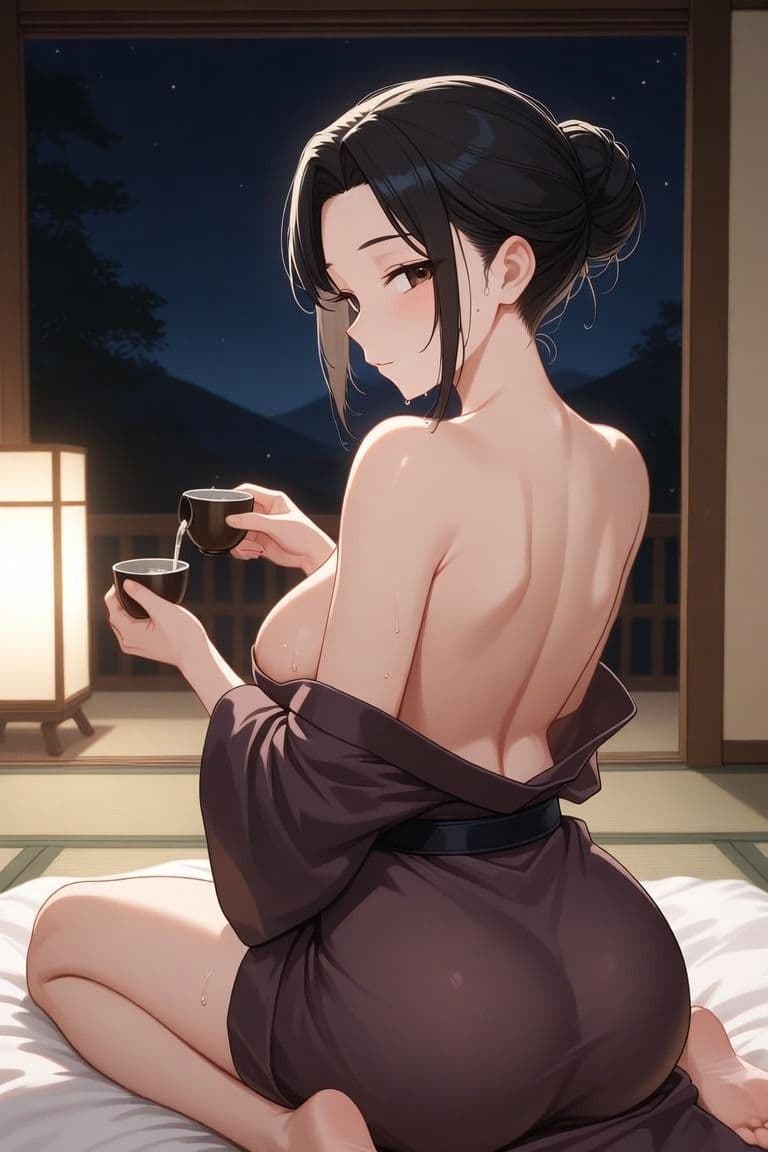 【熟女×女将】小料理屋の女将は、暖簾の奥で年下に蕩ける サンプル6