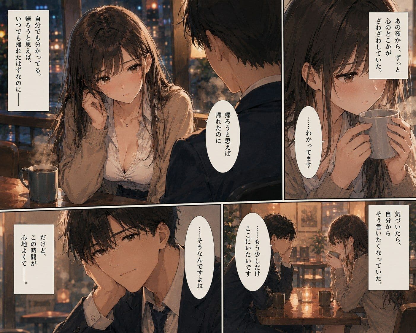 新入社員の彼女は、 歓迎会のあと帰らなかった ―教育係の上司― サンプル3