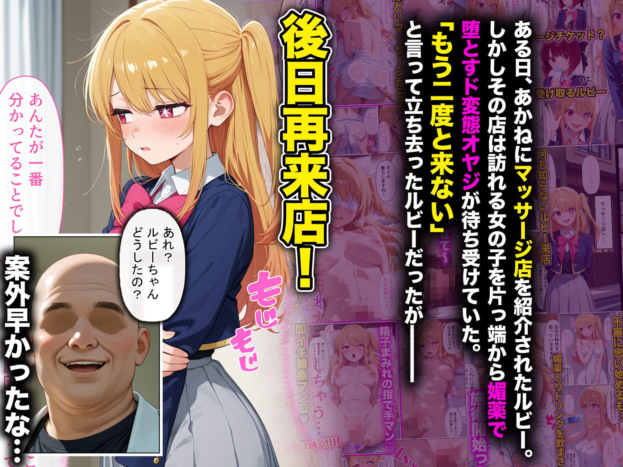 現役JKアイドルが媚薬マッサージに沼って自らおかわりを求めメスになった話 〜後編〜 サンプル1