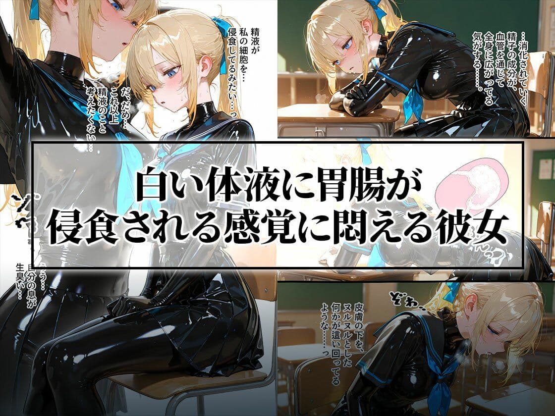【わからせ週間4】精液給餌＆嘔吐奉仕編｜護謨学院 サンプル3
