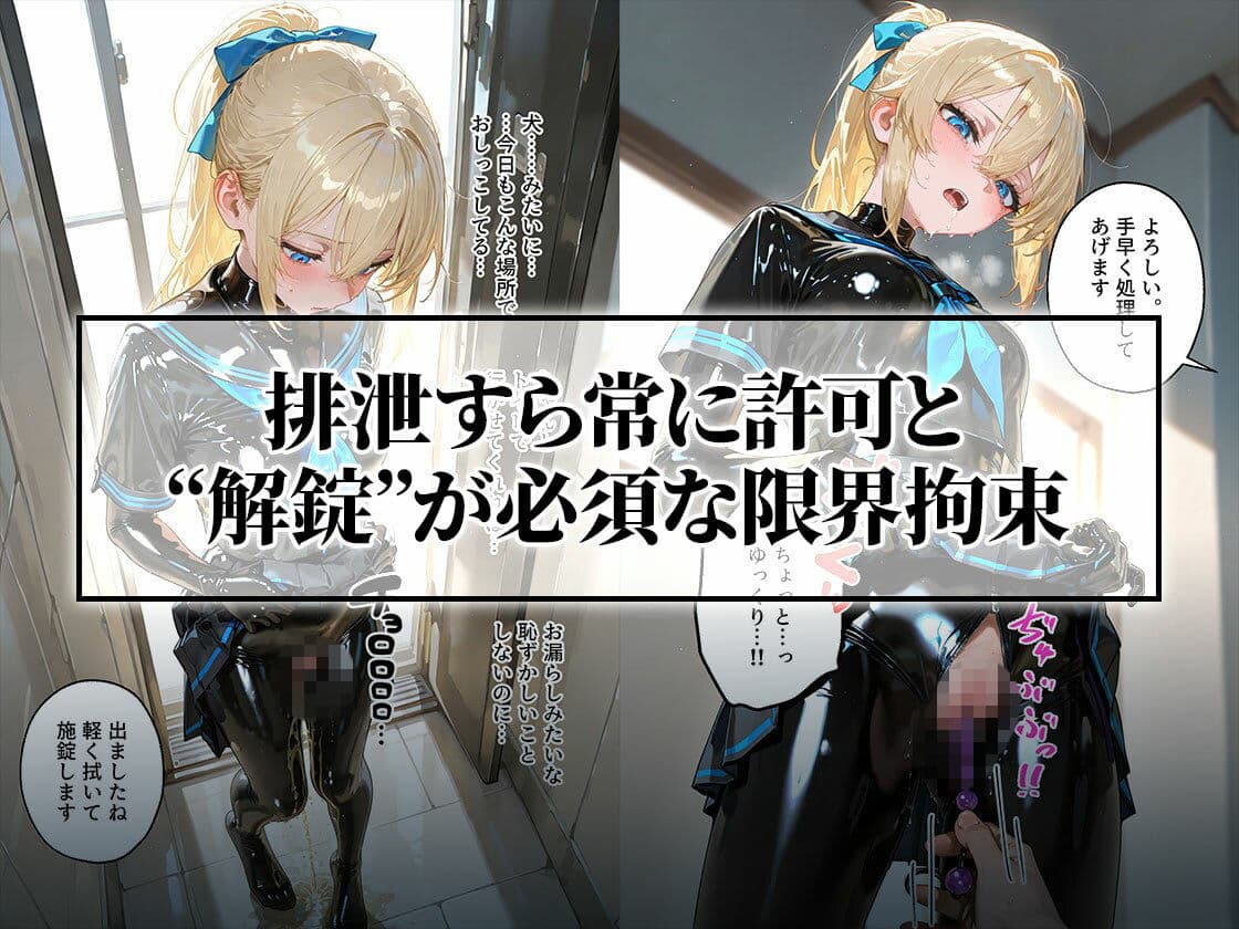 【わからせ週間4】精液給餌＆嘔吐奉仕編｜護謨学院 サンプル5