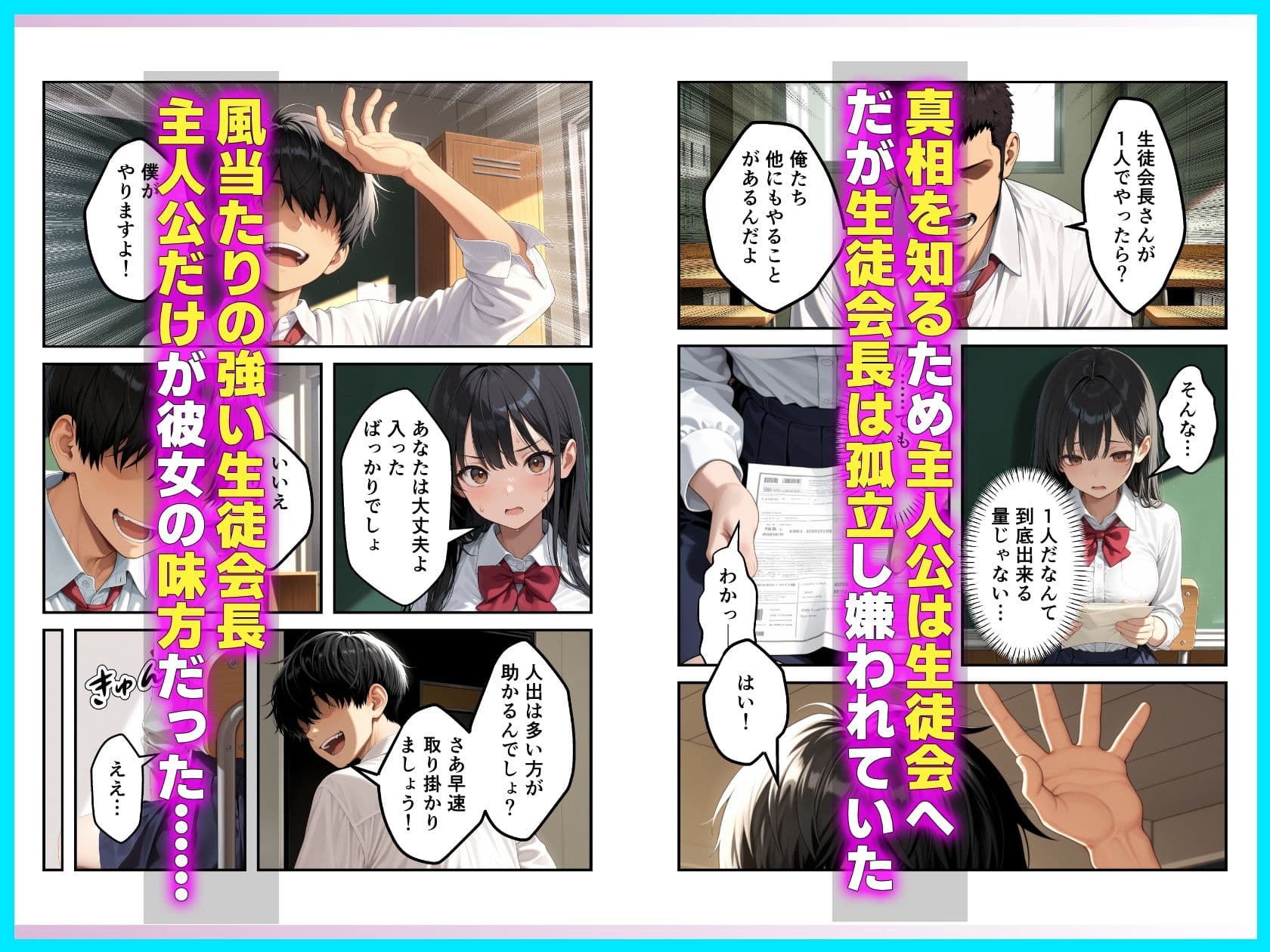 強気で嫌われ生徒会長は俺にだけあまあま_何度もイチャラブ生ハメセックス サンプル2
