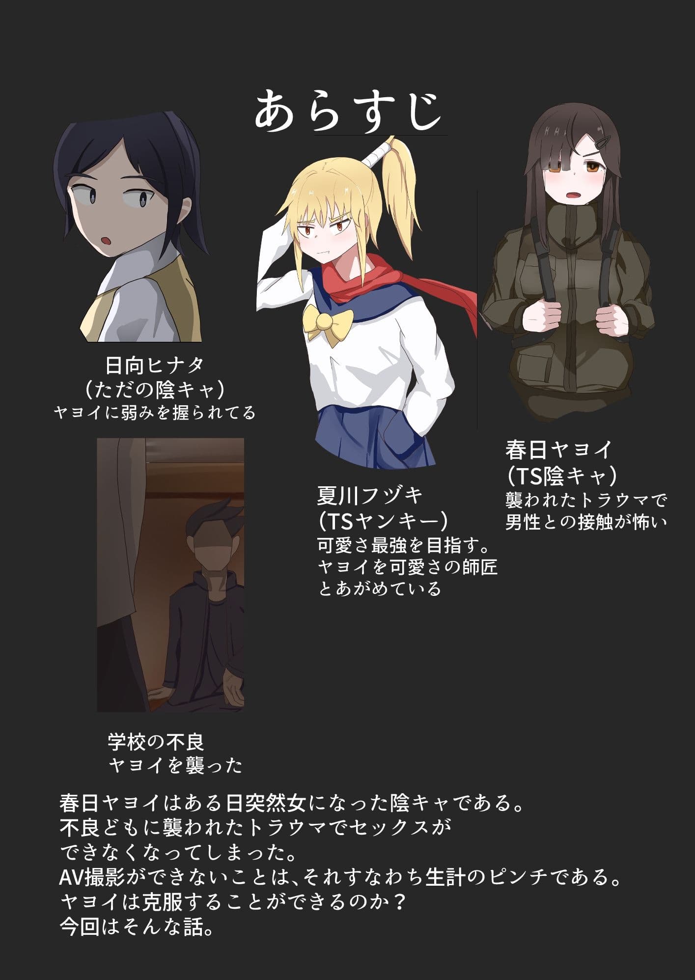 TS陰キャとトラウマ克服青空エッチ サンプル2