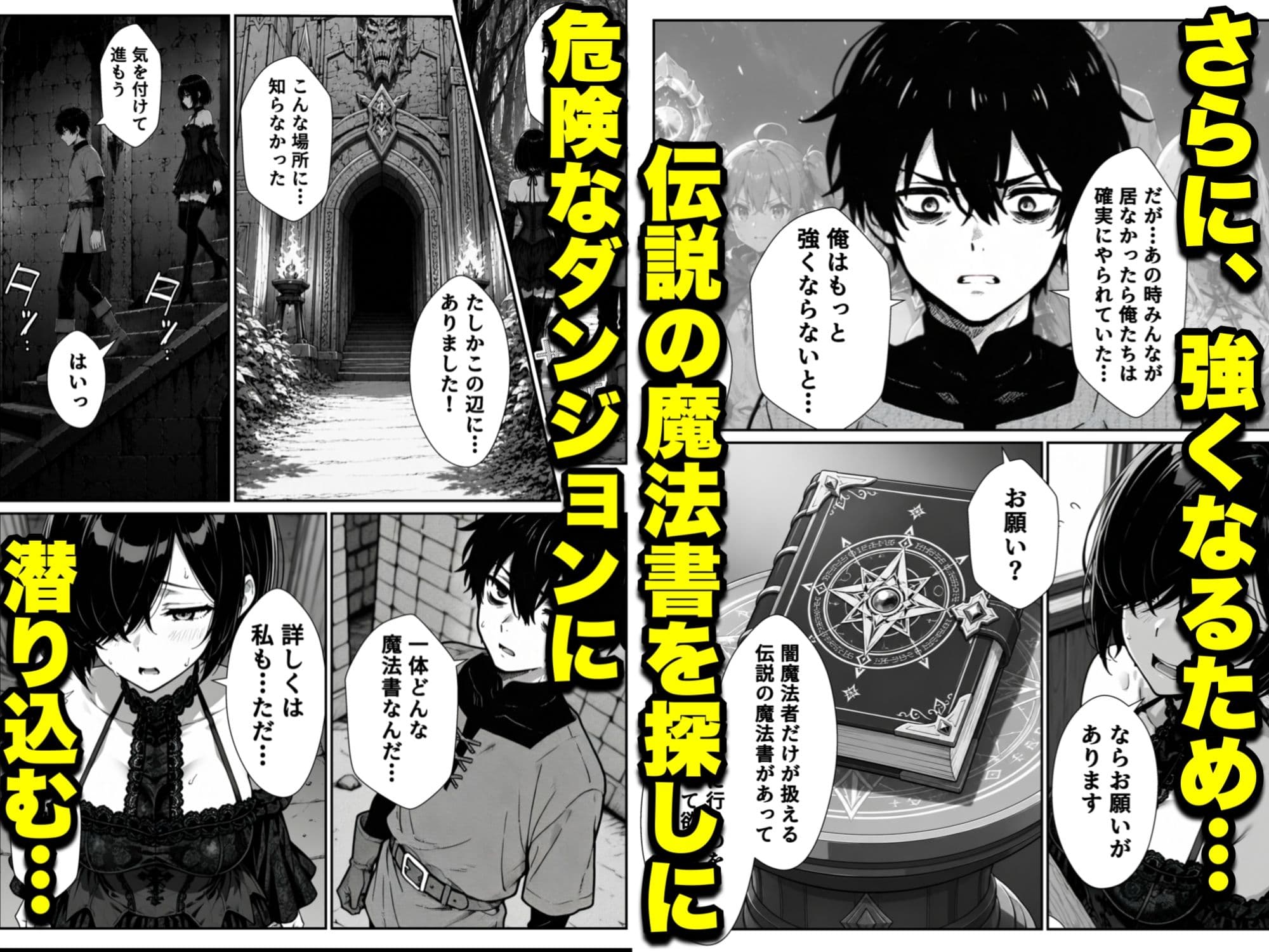 勇者パーティに処刑された闇魔法使いの俺は、EXスキル【時間牢獄】に目覚め、殺すより残酷な復讐をすることにした3〜妻を蘇らせる代償は、最愛の妻を裏切ることでした〜 サンプル3