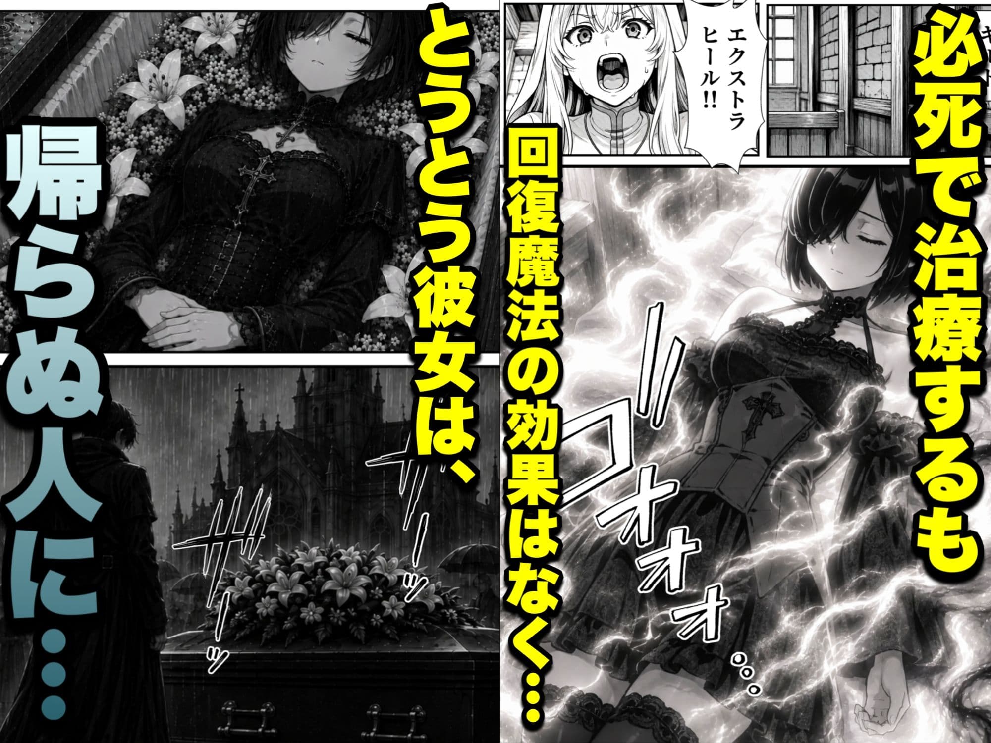 勇者パーティに処刑された闇魔法使いの俺は、EXスキル【時間牢獄】に目覚め、殺すより残酷な復讐をすることにした3〜妻を蘇らせる代償は、最愛の妻を裏切ることでした〜 サンプル5