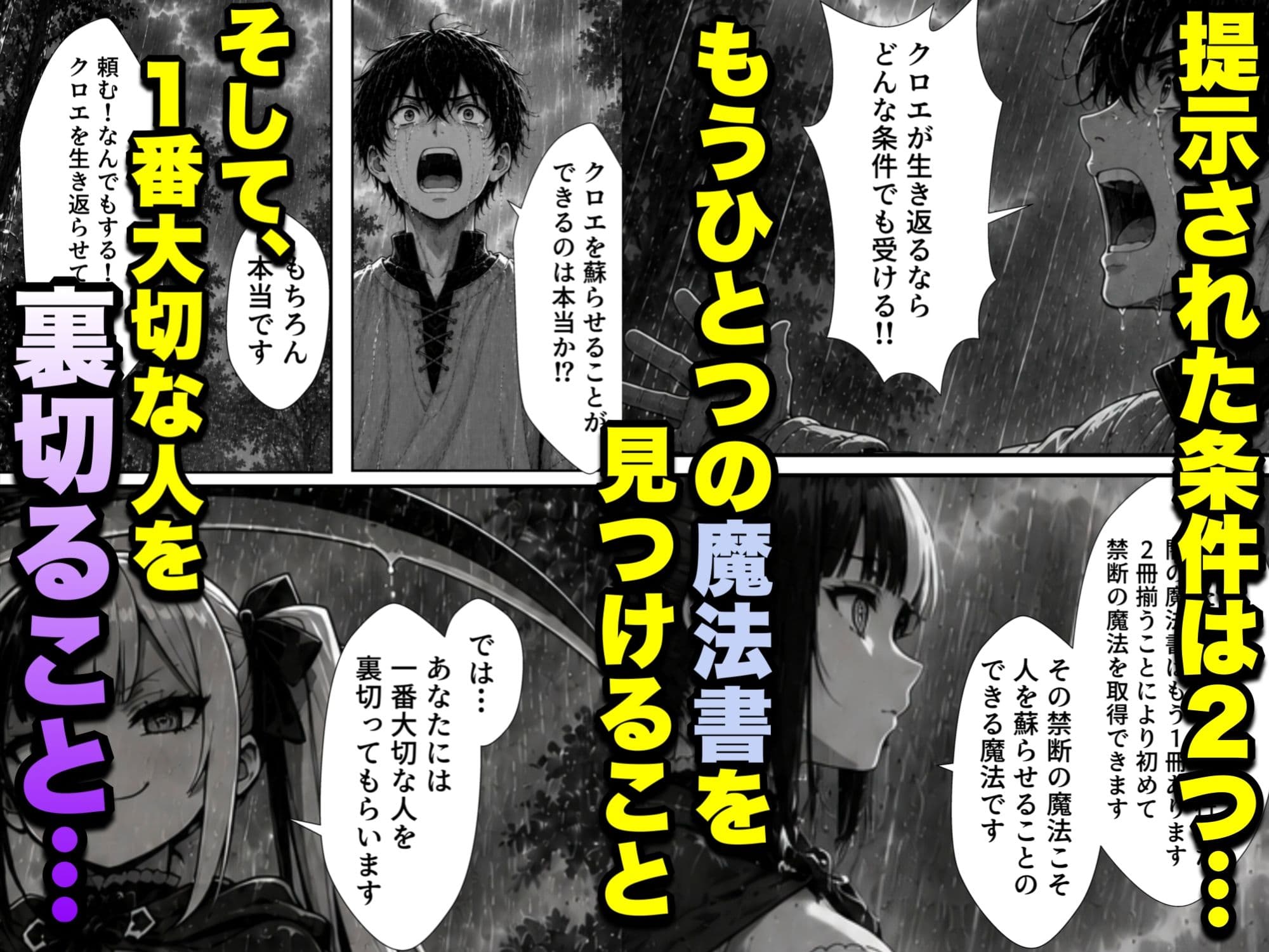 勇者パーティに処刑された闇魔法使いの俺は、EXスキル【時間牢獄】に目覚め、殺すより残酷な復讐をすることにした3〜妻を蘇らせる代償は、最愛の妻を裏切ることでした〜 サンプル7