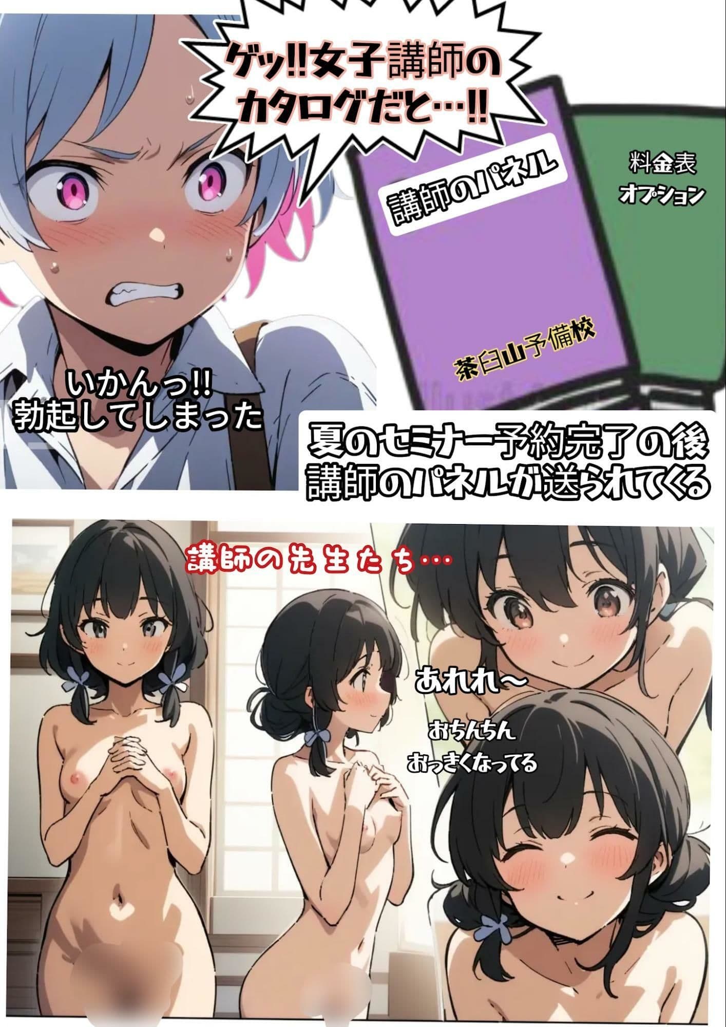 夏休み筆おろし予備校 サンプル2