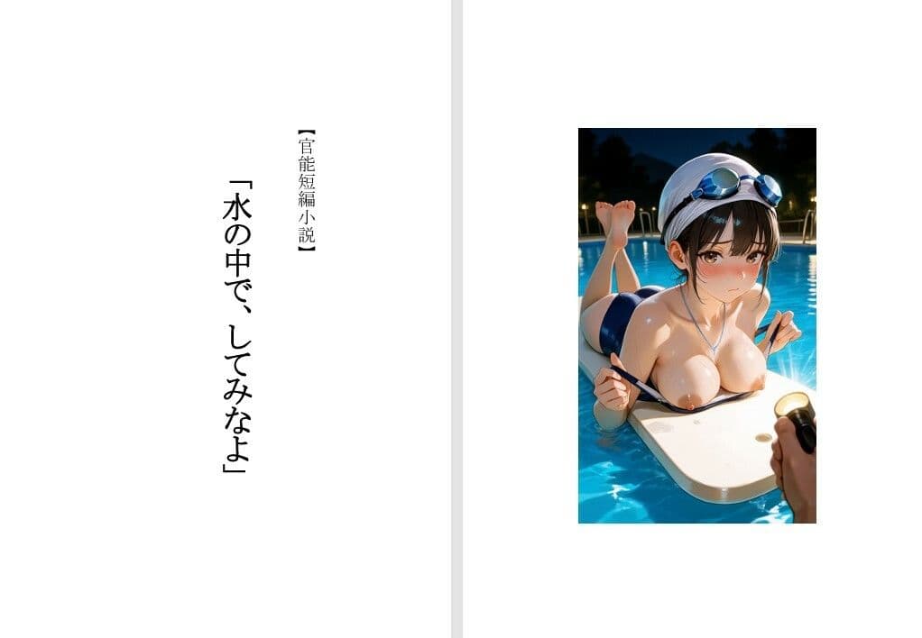 【本格短編官能小説】エロティック・ミステリー 水の中で、してみなよ サンプル1