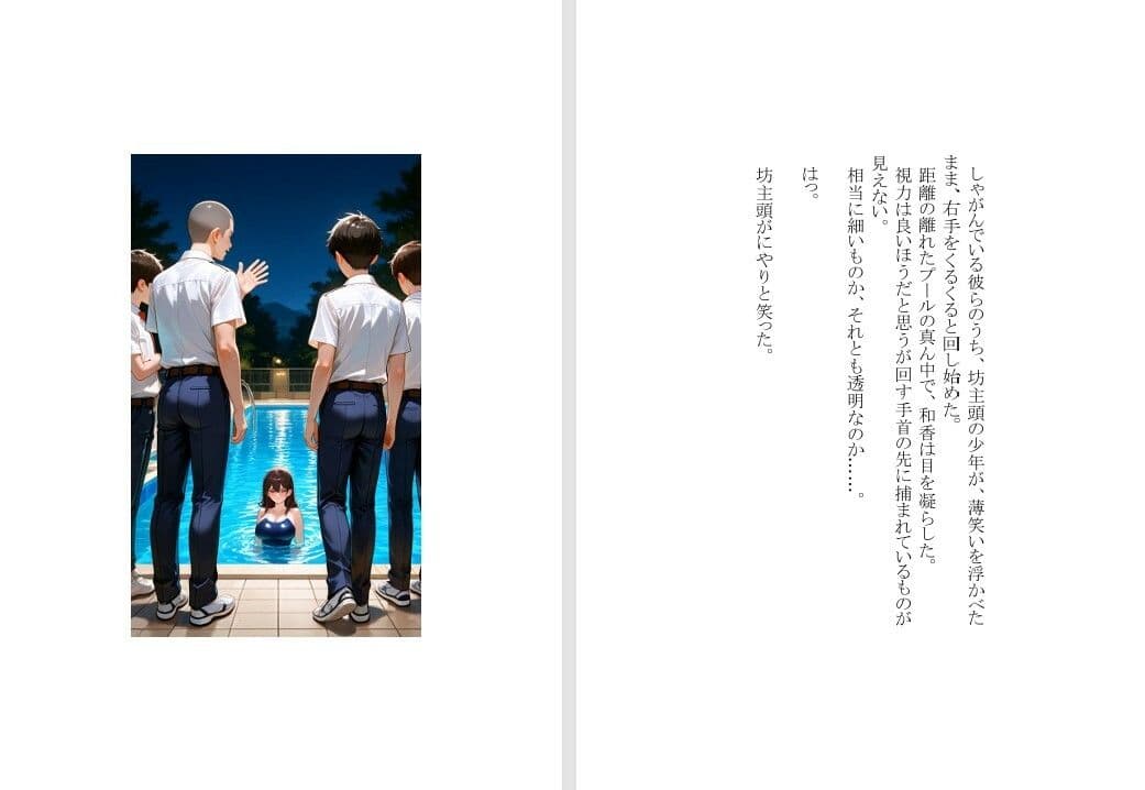 【本格短編官能小説】エロティック・ミステリー 水の中で、してみなよ サンプル5