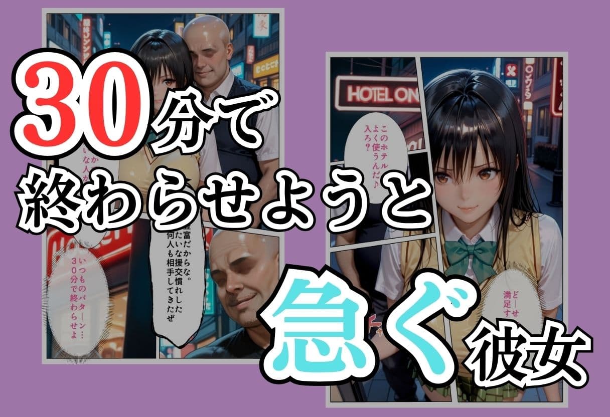 パパ活女子NTR −巨大なちんぽで快楽堕ちした日−Part.3 サンプル3