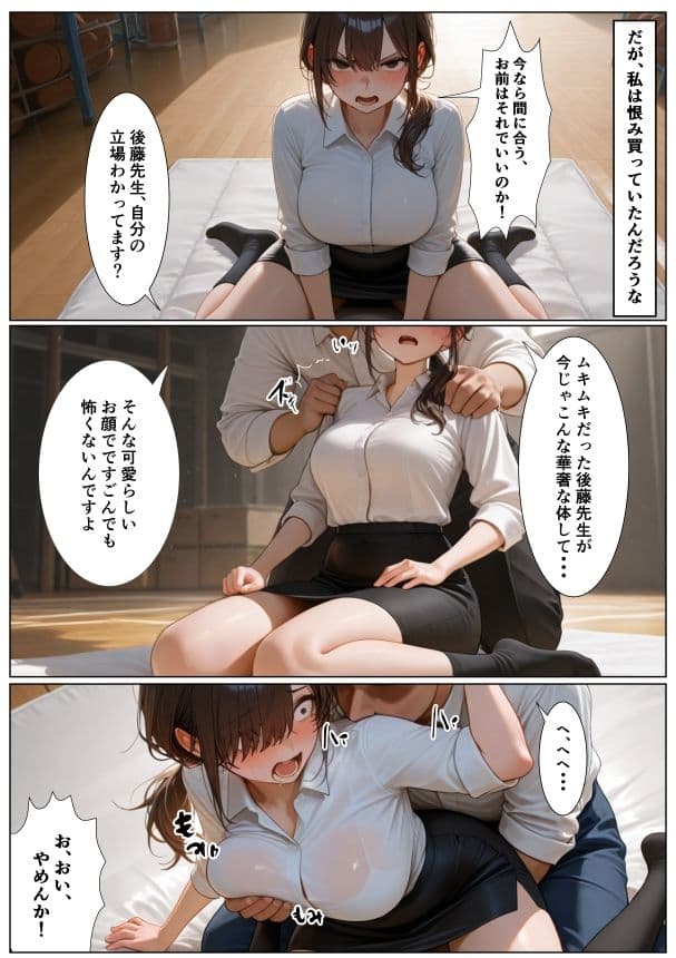 TS体育教師は・・・メスに墜ちる・・・。 サンプル4