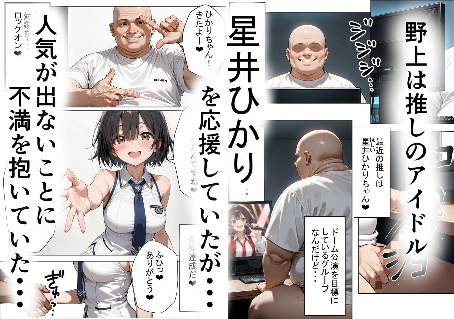アイドル排泄  推しアイドルを人格排泄、夢を叶えます サンプル1