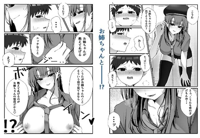 SNSでバズっている姉に筆おろししてもらう話 サンプル8