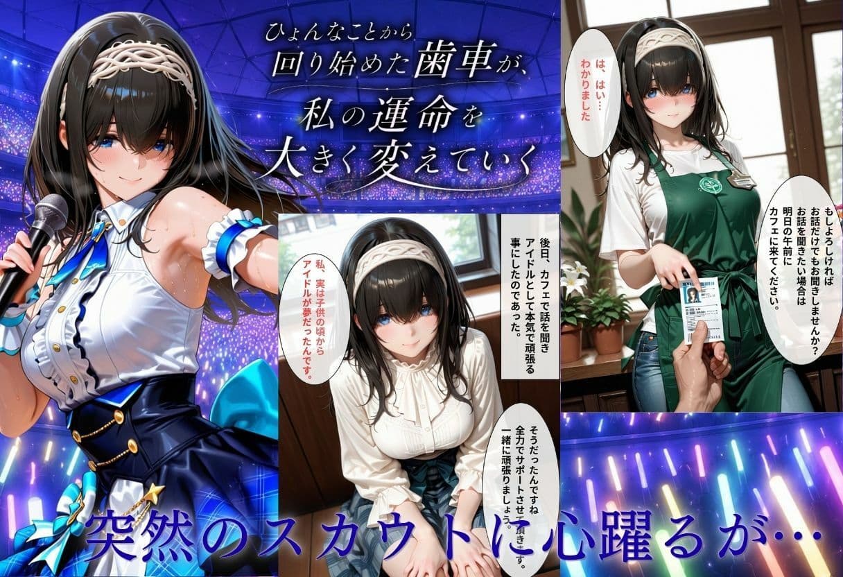 アイドルに成り上がる為の特別レッスン・・・寝取られ枕営業 サンプル2
