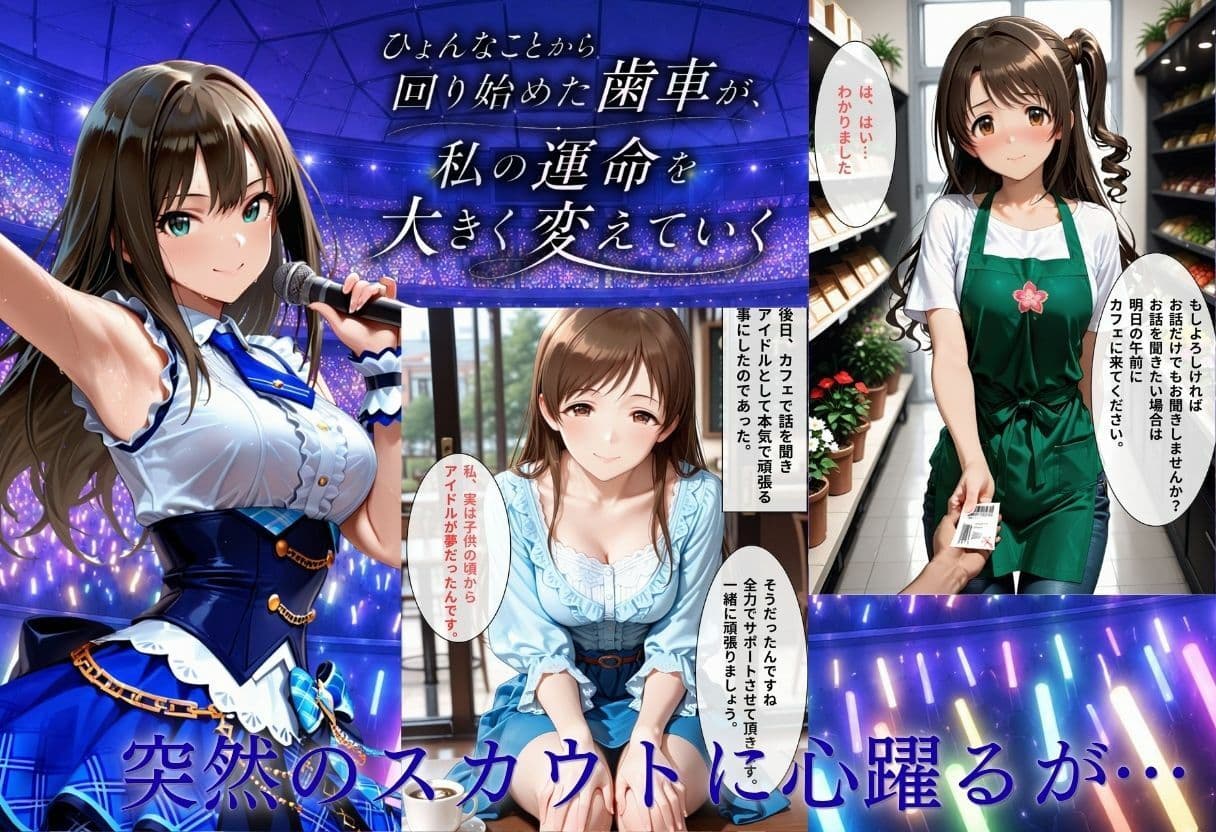 アイドルになる為の代償・・・枕営業で生中だしされる話 サンプル2