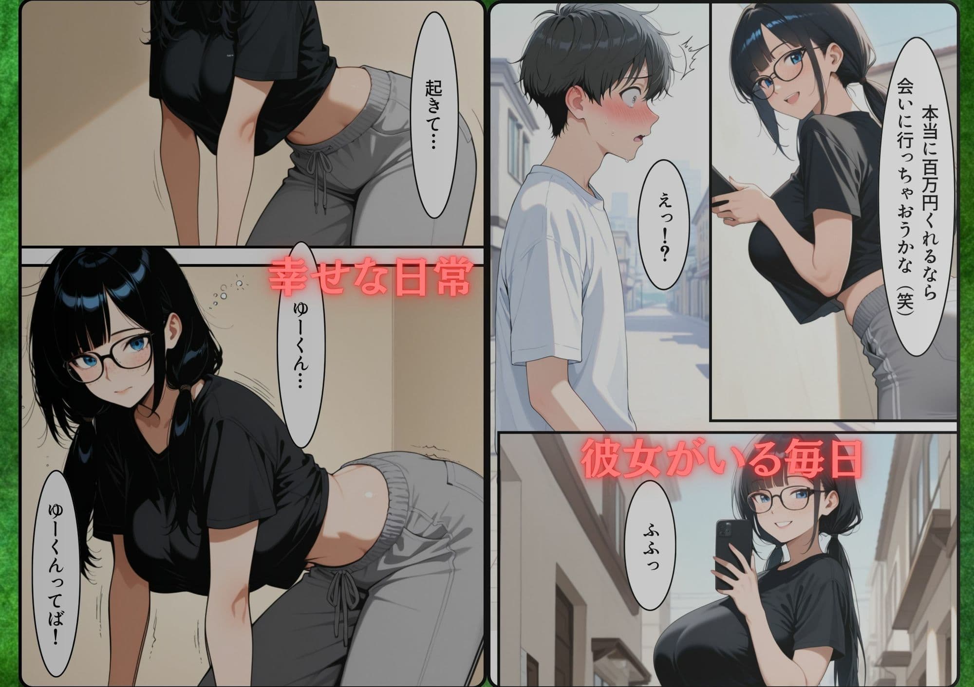 地味子で配信者な彼女のネトラレドMセックスが終わらない サンプル2