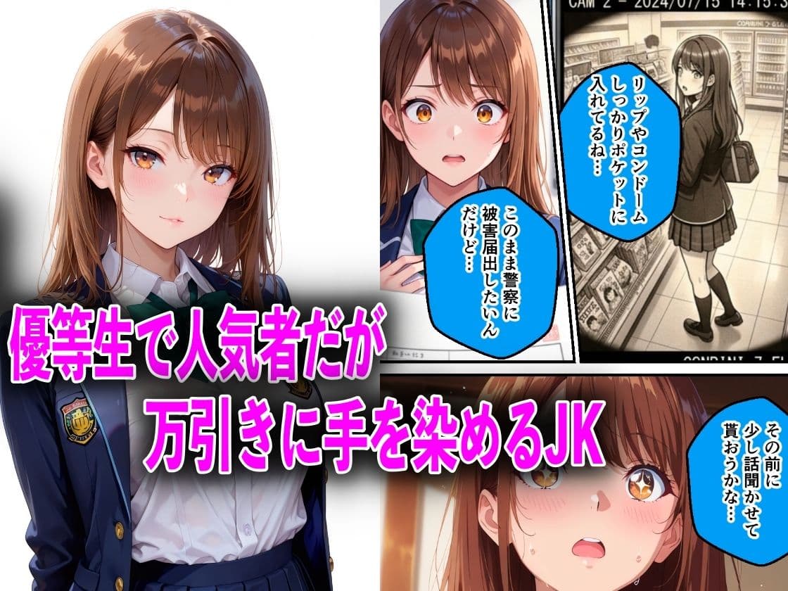 JKが巨根チンポで中出し性教育された話総集編 サンプル3