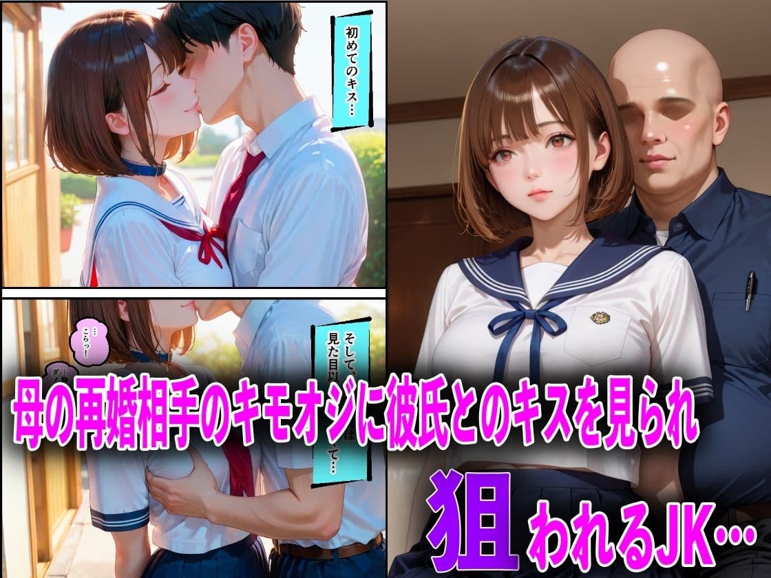 JKが巨根チンポで中出し性教育された話総集編 サンプル4