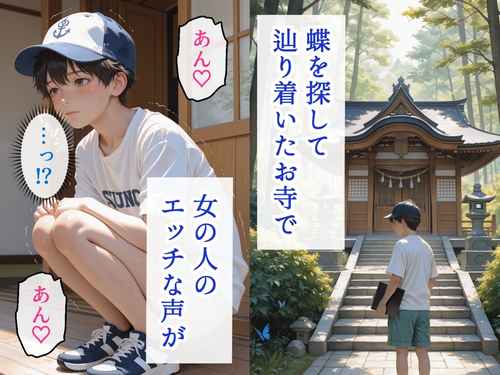 僕の初恋が崩壊した衝撃の夏休み  お姉さんの絶頂セックスを覗いてしまった僕 サンプル4