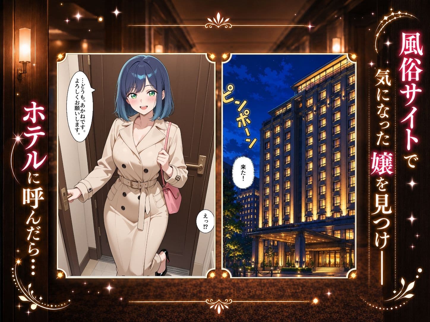 扉を開けたらあ〇ねが立っていた サンプル1