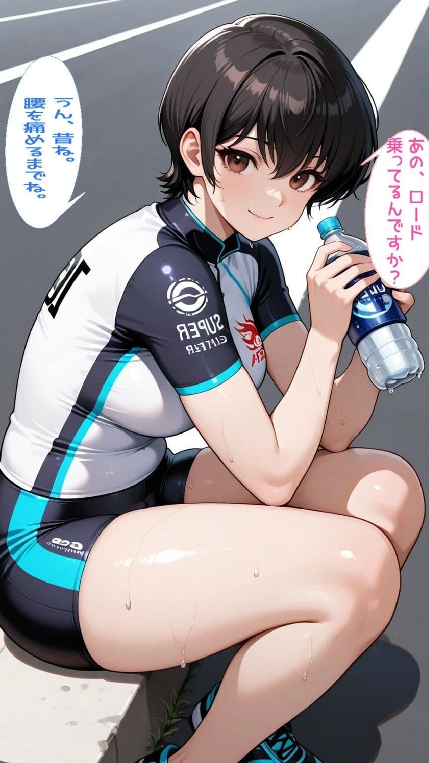 ヒルクライマーのみくちゃん サンプル2