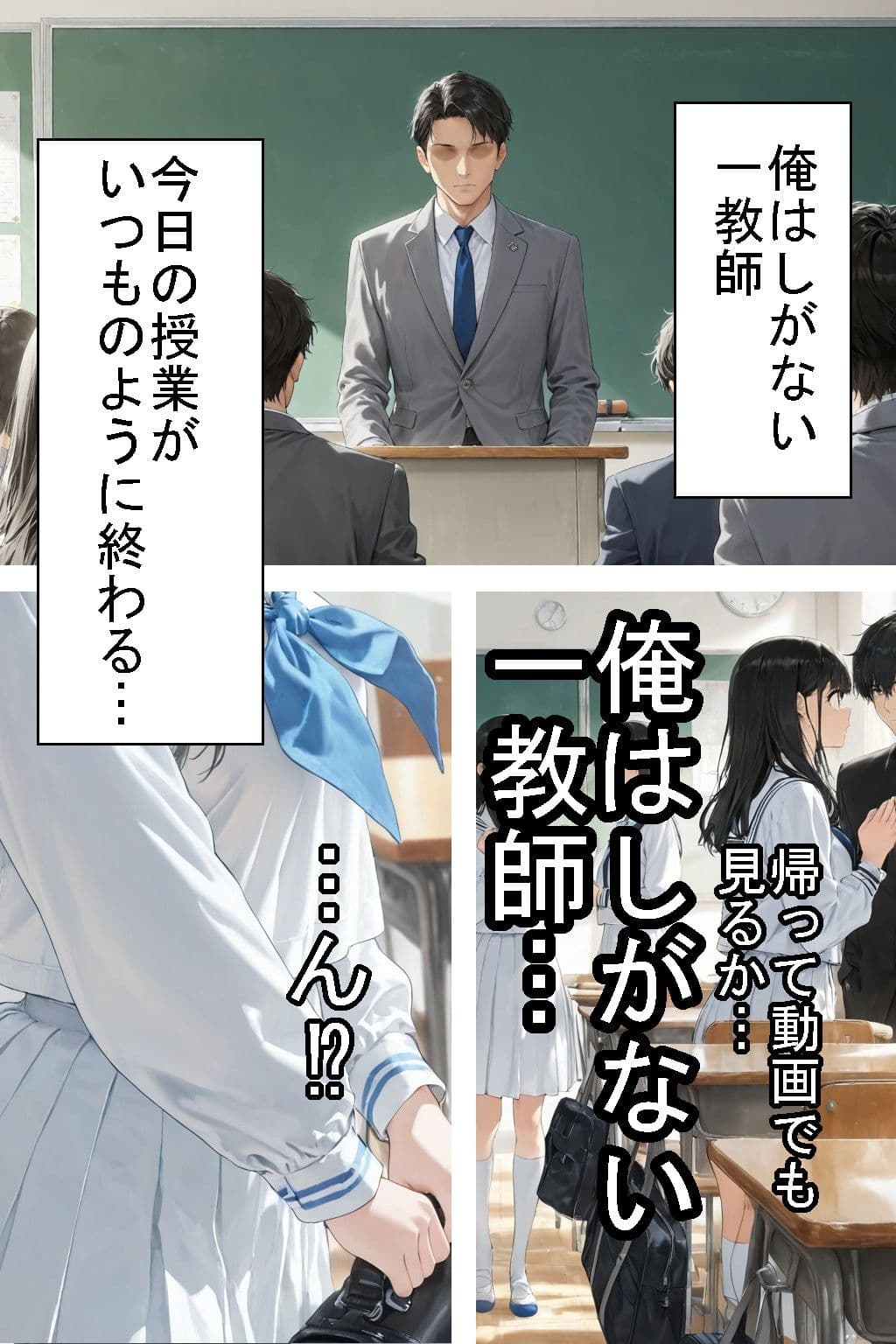 【制服】高嶺の花の学園優等生と互いのカラダに溺れるようになる話【貪欲えっち】 サンプル1