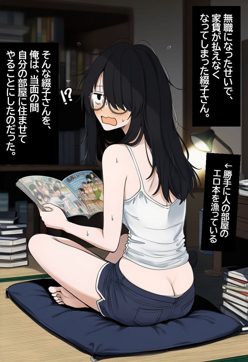 陰キャ眼鏡女を孕ませる。 サンプル2