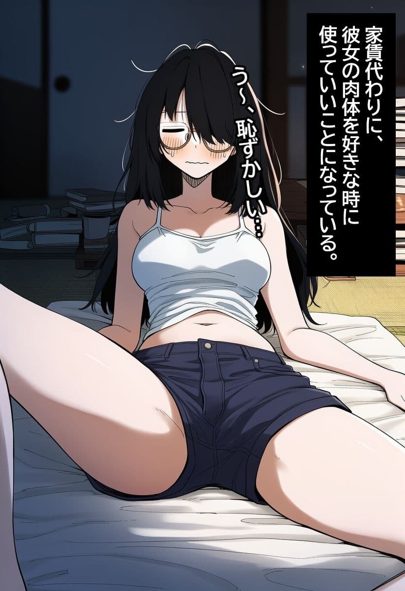陰キャ眼鏡女を孕ませる。 サンプル4