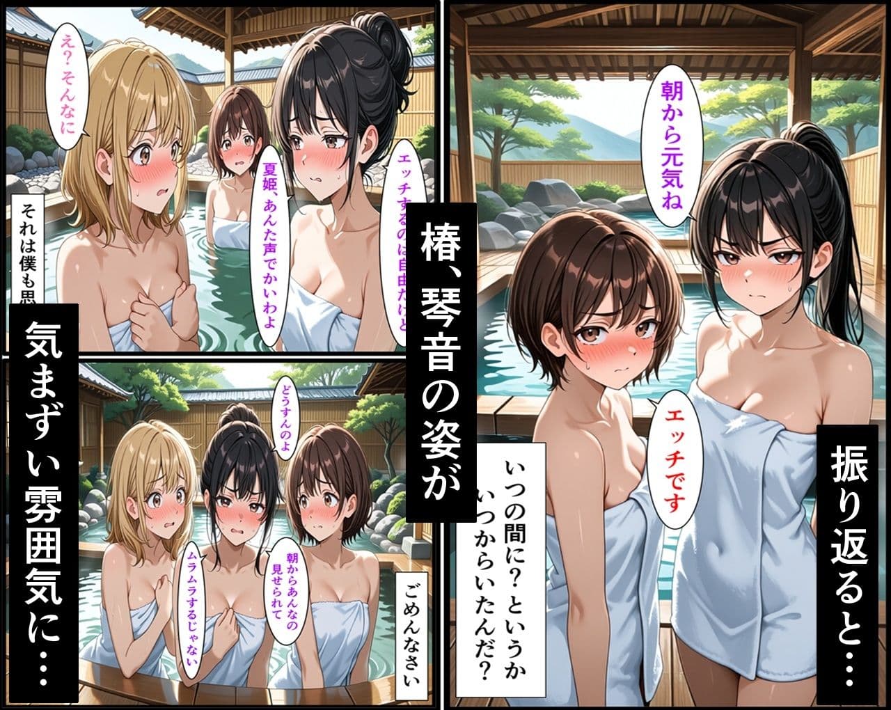 無防備すぎる同級生に、理性が追いつかなかった話 第15話「忘れられない温泉旅行」 サンプル5