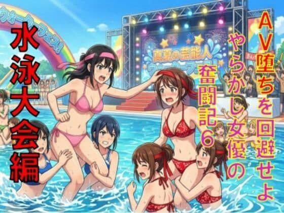 AV堕ちを回避せよ。やらかし女優の奮闘記6水泳大会編